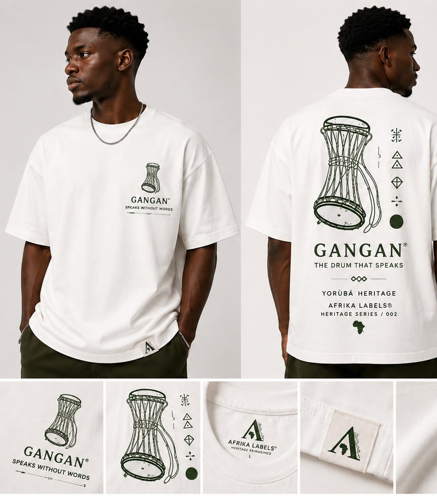 Gangan Tee product concept board