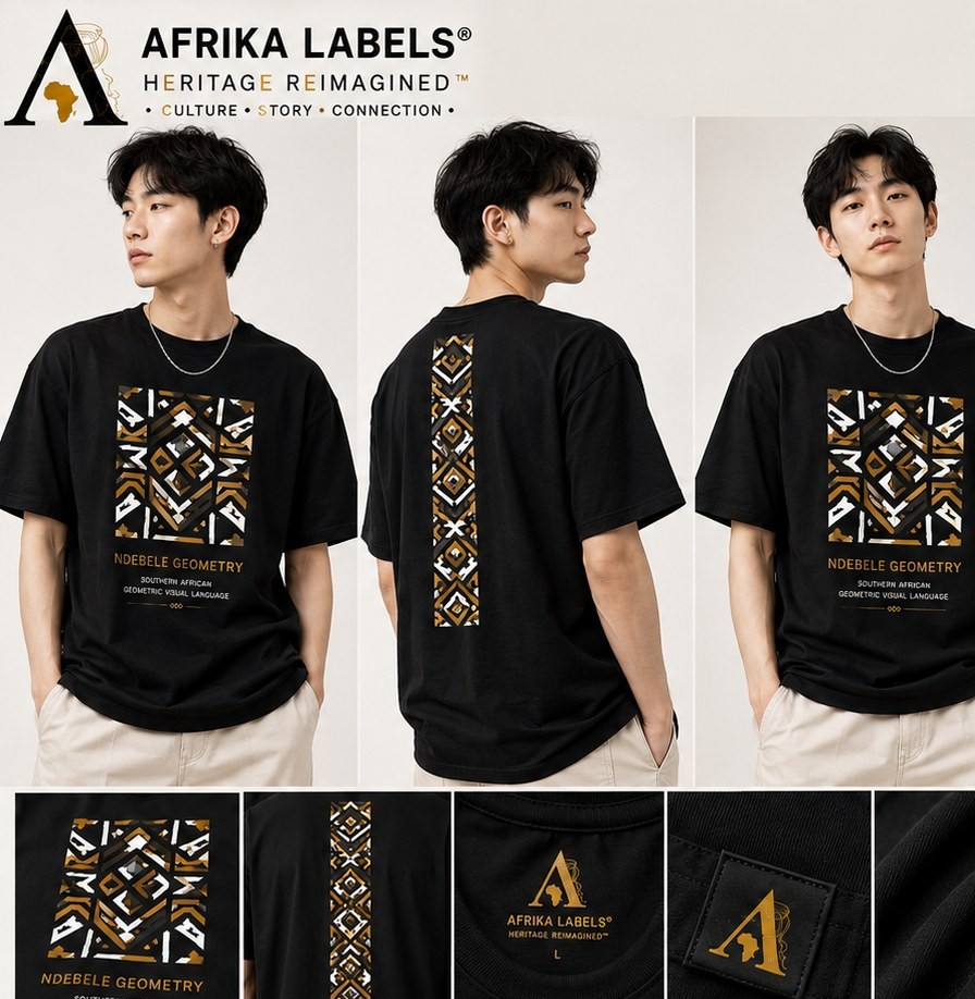 Ndebele Geometry Tee identity icon
